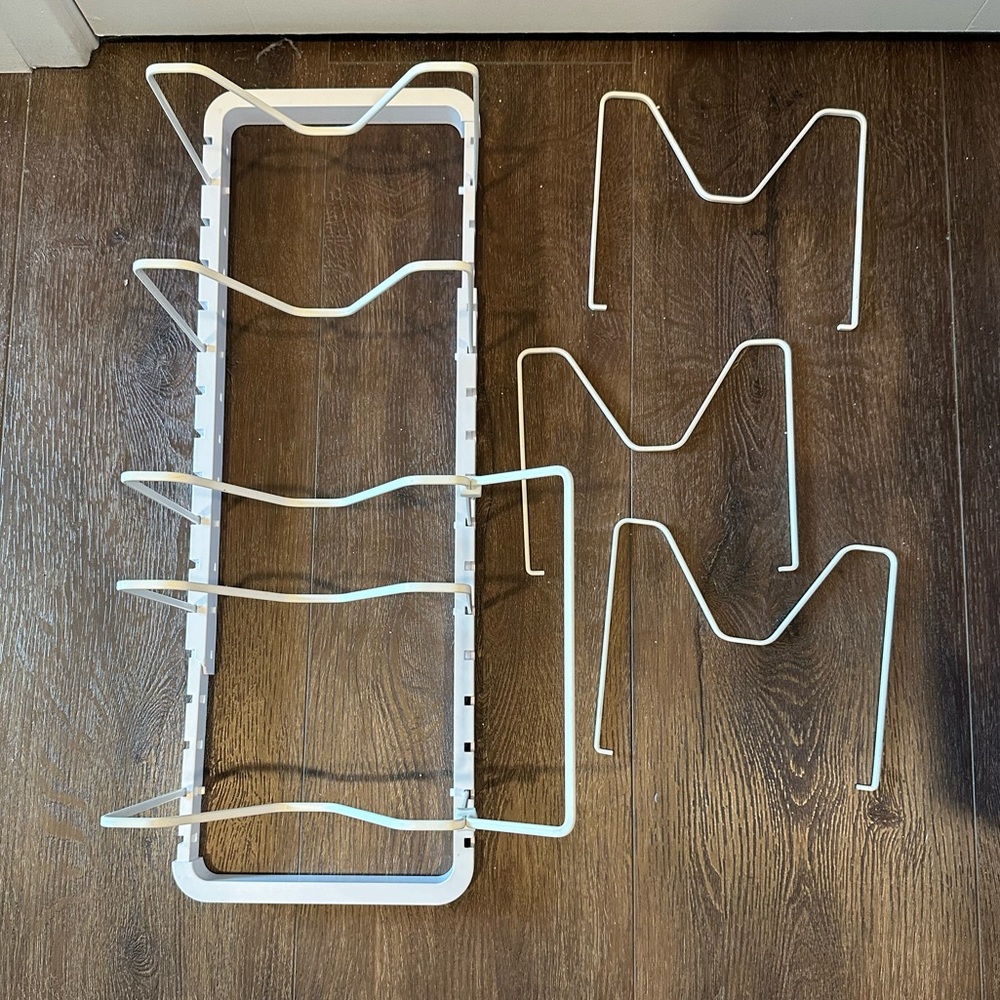 Yamazaki Adjustable Pot Lid Organizer - Steel